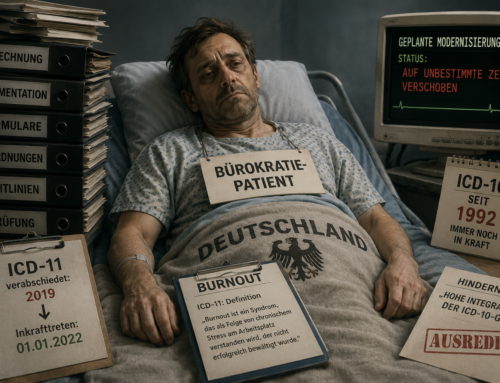 Burnout erkennen – wie der Bürokratiepatient Deutschland eine Chance verschläft