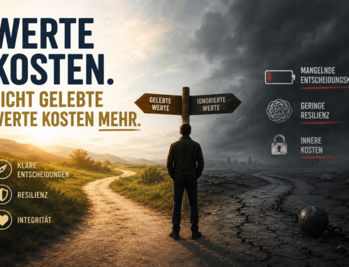 Werte kosten. Nicht gelebte Werte kosten mehr.